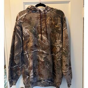 Russell Outdoors Realtree Pullover Hooded Camo Sweatshirt, XL